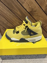 Air Jordan (GS) 4 Retro „LIGHTNING“ 2021 – Size 6Y – 408452 700 (5815-3)