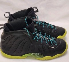 Nike Little Posite One Emerging Powers Size 5Y Black Volt Kids Youth DZ2852-001