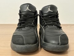 Jordan Air Jordan 12 Retro Shoes Toddler Size 11C Black Basketball Sneakers