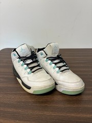 Nike Air Jordan Flight 9.5 White Black Aqua Youth 6.5Y Women’s 8 Basketball Shoe
