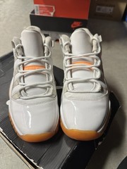 Air Jordan 11 Retro Citrus White Orange Blaze Syracuse – Size 6 / 7.5 Wmn