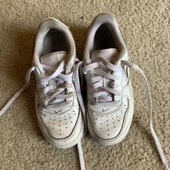 Youth Nike White Air Force 1 Low Kids 314193-117 Size 11 C