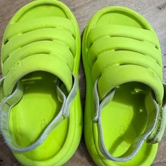 UGG Sport Yeah Slides Slingback Sandals Shoes Key Lime Toddler 7