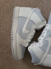 Nike Dunk High Summit White Pure Platinum Size 5.5 Youth/7wmns DB2179-107