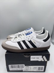 Size 4 (GS) – adidas Samba OG Low White Black Gum 2023