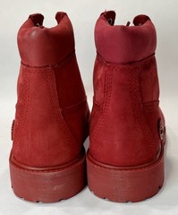 Timberland Waterproof Boots Medium Red Nubuck Size 5 M Junior 0A625Y Boxed NEW