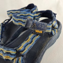 Teva Hurricane 2 XLT Blue Adjustable Sandals Kids Size 3 Summer Sandals Youth