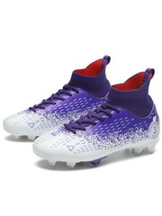 Youth Kids Soccer Cleats Boys Girls Non-Slip Football Shoes Toddler Little Kid