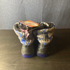 Member’s Mark Kid’s Snow Boot Sz 7/8 NWT Blue Gray Black