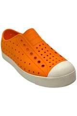 Native Shoes Kid’s Unisex Jefferson Slip-on Sneakers Orange/White