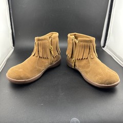 Carter’s Hena Kids Size 9 Brown Moccasin Side Zip up Boot 💥