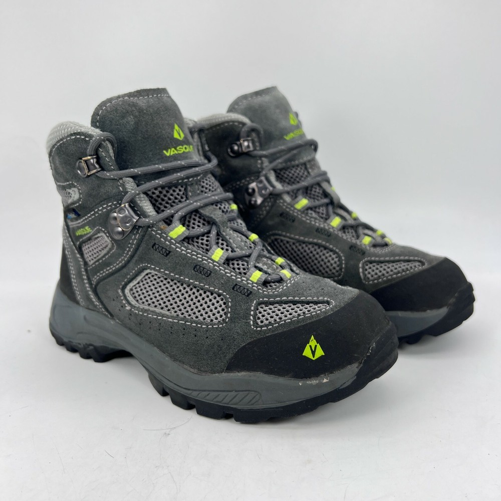 Vasque Unisex Kids Breeze WP 2.0 7213 Gray Lace Up Sneaker Shoes Size 3M