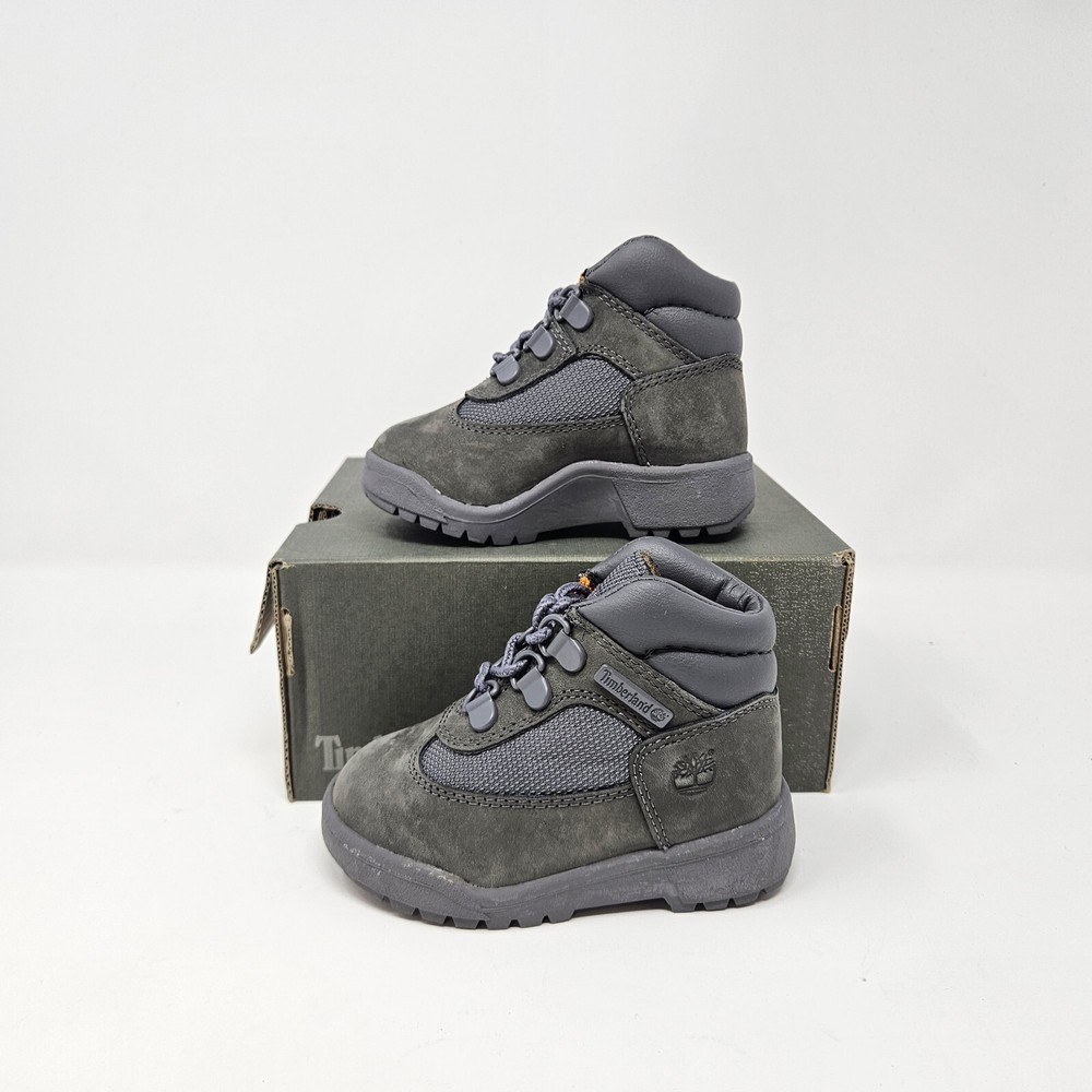 Toddler Timberland Field Boot ‚Grey‘ L/F Mid Boot / TB0A13IF 065 / Size 5.5