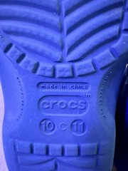 Crocs Kids‘ Classic Lined Fuzzy Clogs Size C8 Sky Blue