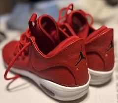 Nike Air Jordan Eclipse 4.5Y (GS) Youth Sneakers Red Low Top Shoes Comfortable