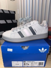adidas Campus 00s J Grey/Pink Sneaker Unisex Kids Athletic 6.5 JS0054