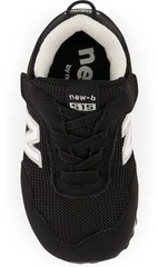 New Balance 515 New-B Hook & Loop Toddler Athletic Shoes Size 9 Black NW515BLK