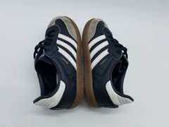 Adidas Samba OG Junior Kid’s Size 10K Soccer Shoes Black White Beige *See desc