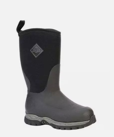 Muck Boot Rugged II Black Rain Youth Casual Boots RG2-001