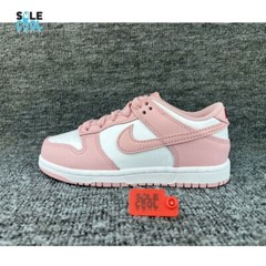 Nike Dunk Low White Pink PS PRESCHOOL Glaze-Pomegranate Shoes HV0930-100