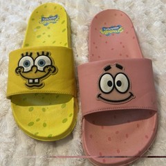 SpongeBob SquarePants Slides/Shoes,Brand New, Size 13 (Spongebob and Patrick)