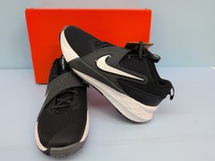 Nike Team Hustle D 12 Basket Ball Kids Shoes US 6Y Black White Anthracite
