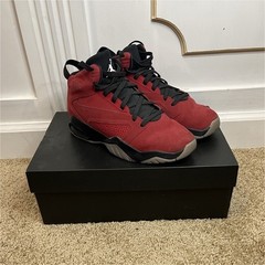 Jordan Lift Off GS Red Black Wolf Grey Athletic Basketball Shoes 6Y High Top