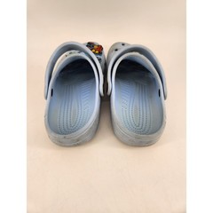Crocs Classic Clog Kids Size J3 Light Blue Lilo & Stitch Jibbitz 206991