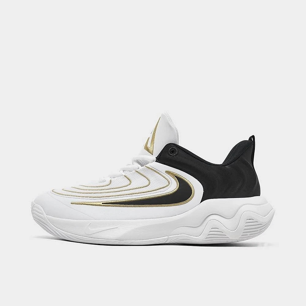 Nike Youth Giannis Immortality 4 (FZ6734-100) White/Metallic Gold New