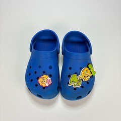Crocs Classic Clog Blue Lightweight Comfortable Slip On Shoes Kid’s Size 11