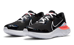 Nike Renew Shoe Black/White/Coral Sneaker CV8990-023 Sz 4Y