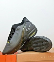 VINTAGE NIKE AIR FLIGHT LITE (GS) BLACK/BLACK-SILVER KIDS SIZE 5Y (305667 001)