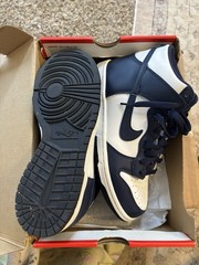 Nike Dunk High GS ‚Midnight Navy‘ Sneaker White/Navy US 6.5Y EU 39 DB2179-104