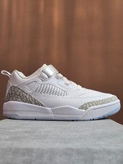 Nike Air Jordan Spizike Low White Neutral Grey FQ3951-103 Size 1Y New In Box NIB
