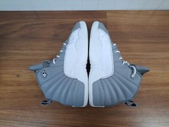 Jordan Retro 12 Stealth White-Cool Grey Toddler 13C 151186-015 Boys Girls