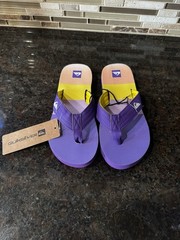 Quicksilver Kid’s Foundation Sport Slide Size 4 New Purple