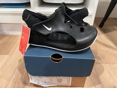 Nike Youth Sunray Protect 3 (PS) Black Sandals Size 1Y