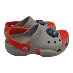 Crocs Classic Rocket Ship Clogs Kids 9 Toddler Slip On Shoes Glow Stars