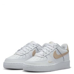 Big Kid’s Nike Air Force 1 MS White/Rattan (IO7403 102)