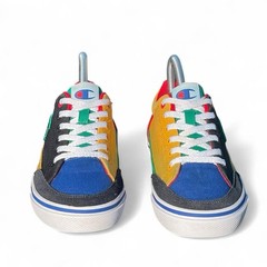 Champion Bandit Color Block Canvas Sneakers Youth 5Y (Women’s 6.5-7) Multi-Color
