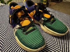 Nike Giannis Immortality 3 Kids 6.5Y Green/Blue/Yellow/Orange FQ8170-585