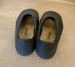adidas Ortholite Lightweight Breathable kids Black Slip-On Casual Shoes