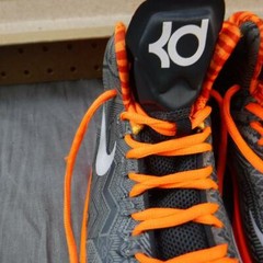 Nike KD Kevin Durant BHM Multi Color size 5Y 555641 003 used nice shape