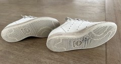 adidas Stan Smith J Causal Retro Sneaker White/Green, Size 5.5