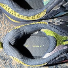 Merrell K22 Rainbow Multicolor Hook & Loop Sneakers US 5M EU 36 READ DESCRIPTION