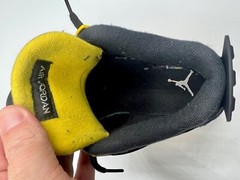 Air Jordan (GS) 4 Retro „THUNDER“ Size 7Y 408452-017 Used Shoes *READ*