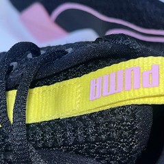 Puma Unisex Kids Incite Sneaker Black Pink Yellow Sz 6C