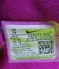 Nike Zoom Freak 2 SE Bright Mango/Red Plum-Volt Youth Size 7Y CZ4177-800 New