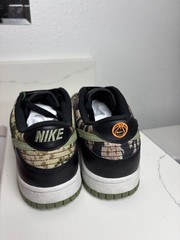 Nike Dunk Low SE Multi Camo Black Olive DB1909-001 GS Size 7Y W/ Box
