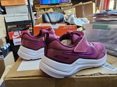Nike Cosmic Runner (PSV) Purple White Low Top Sneakers Kids US 1Y HM4400-603